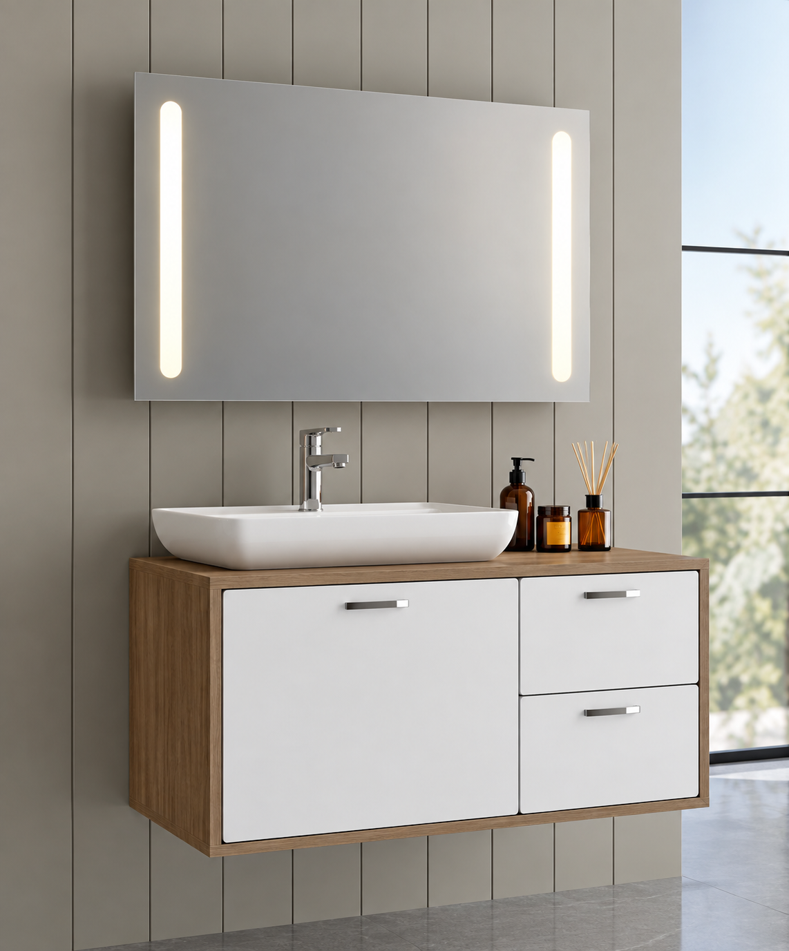 80 cm Bella Bathroom Vanity Cabinet