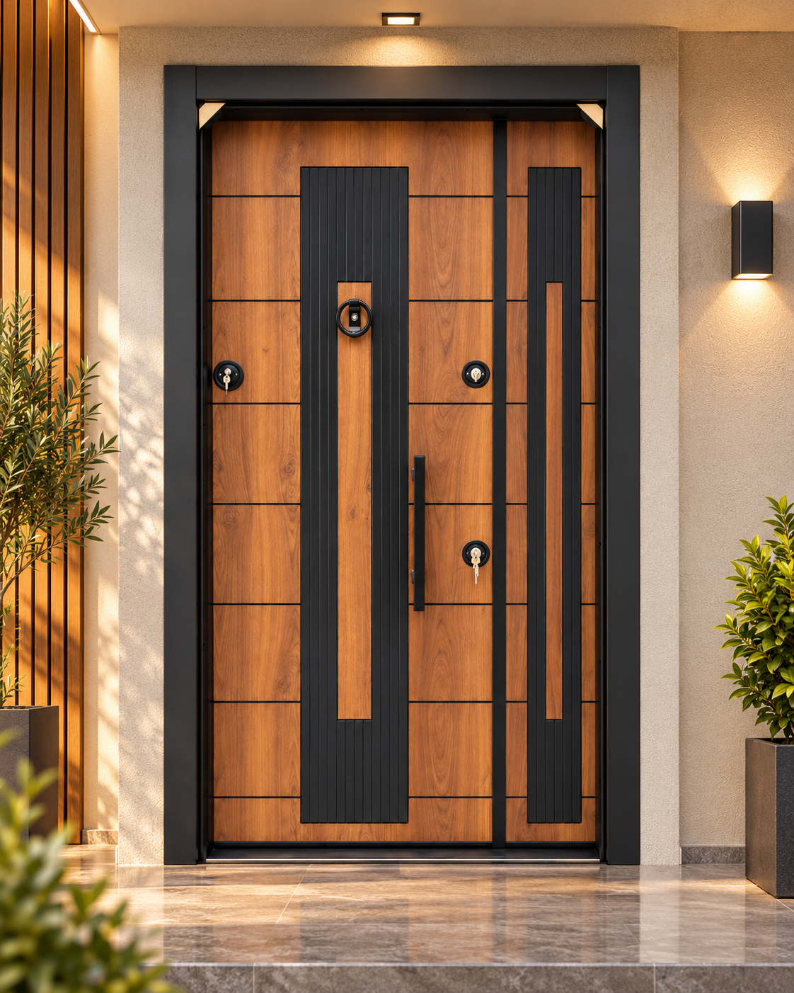 Porte Blindée – Modèle D5 (Double Battant)
