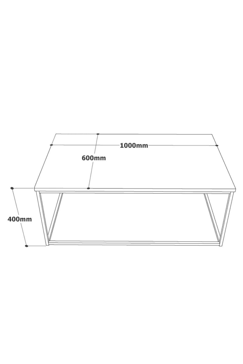 Atlantis Métal Table basse ATL10-A