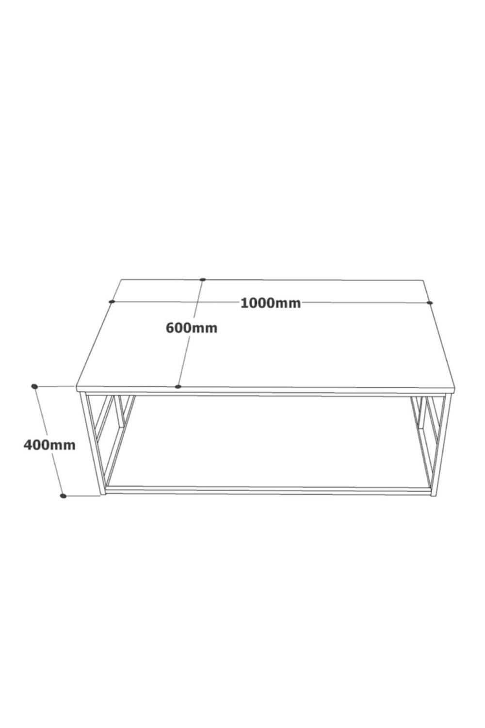 Atlantis Métal Table basse ATL11-A