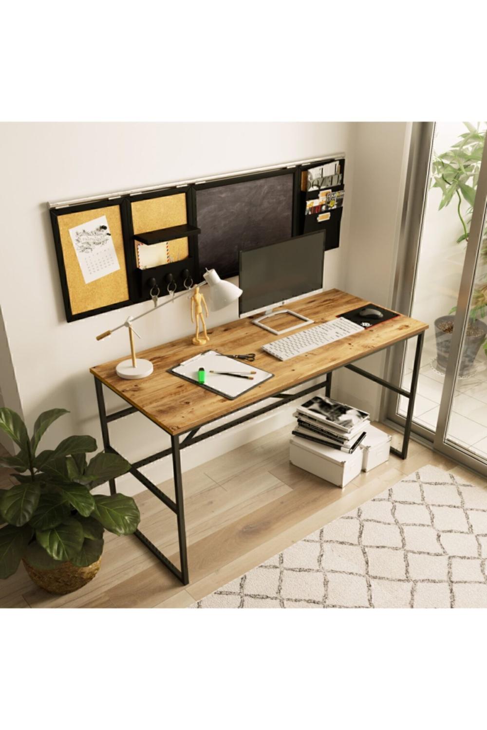 Atlantis 140cm Métal Bureau ATL24-A Pin