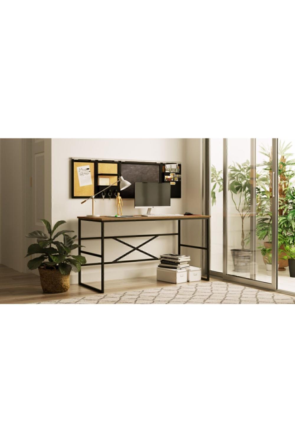 Atlantis 140cm Métal Bureau ATL24-A Pin