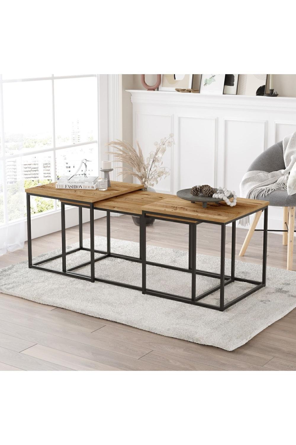 Atlantis Métal Table basse Zigon Seti ATL9-A