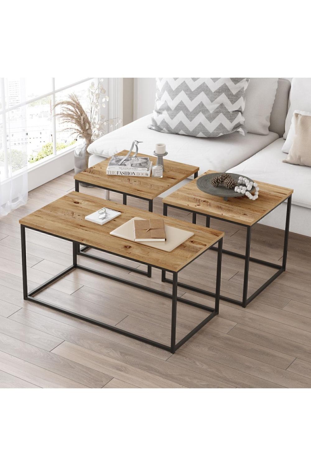 Atlantis Métal Table basse Zigon Seti ATL9-A
