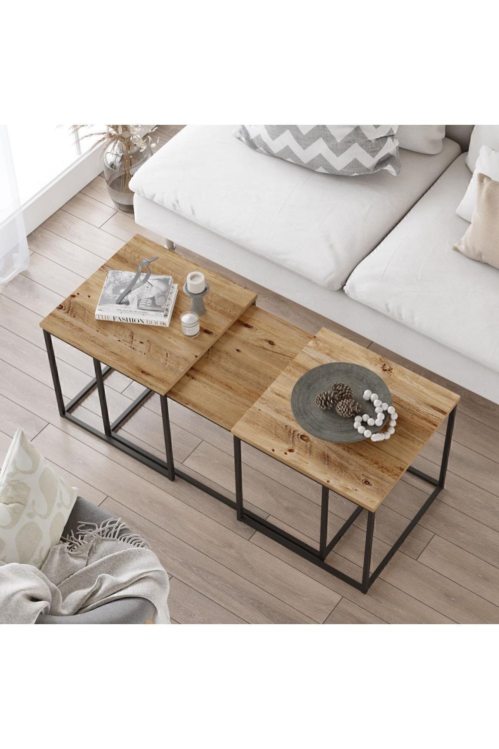 Atlantis Métal Table basse Zigon Seti ATL9-A