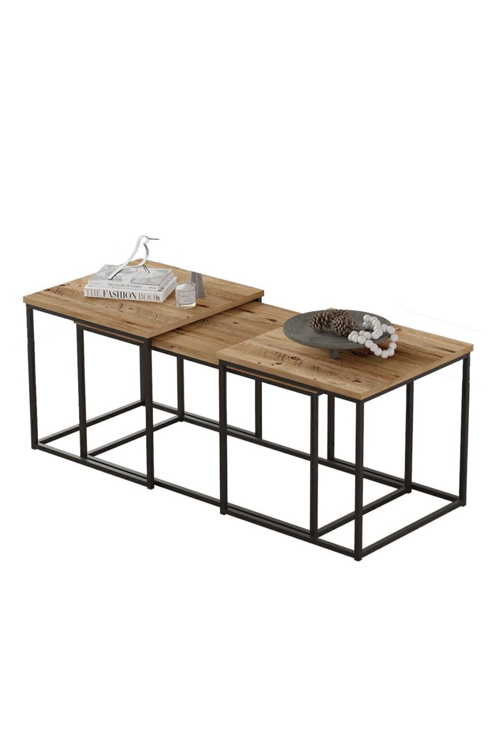 Atlantis Métal Table basse Zigon Seti ATL9-A
