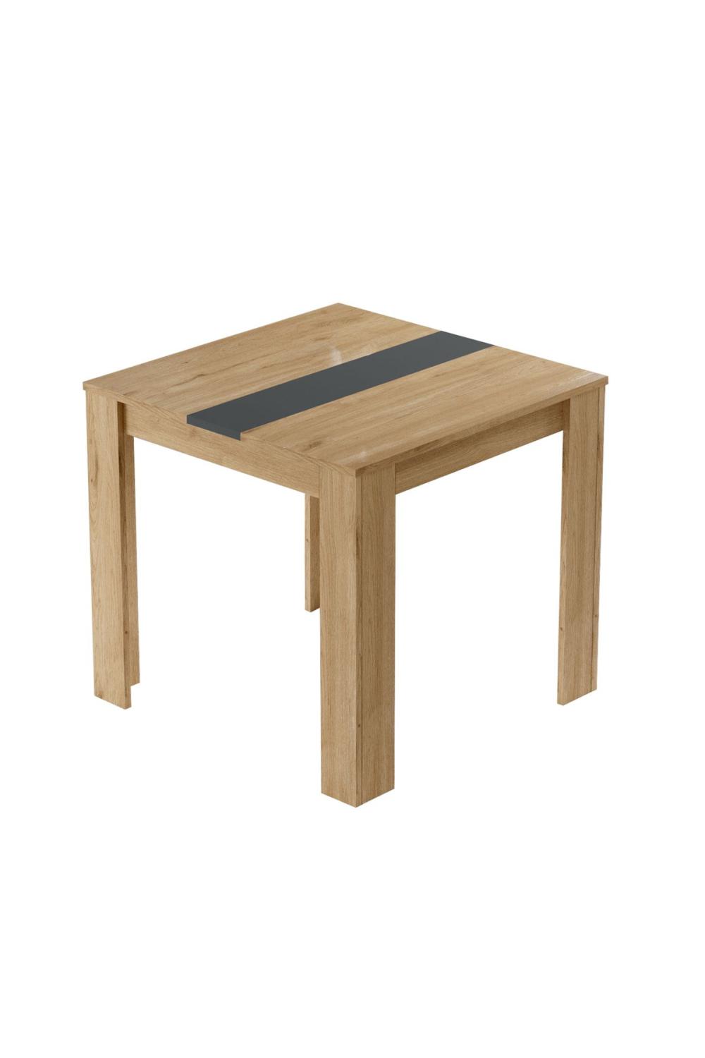 Aven Yemek Table 80x80 Panier-Anthracite AVE20-SA