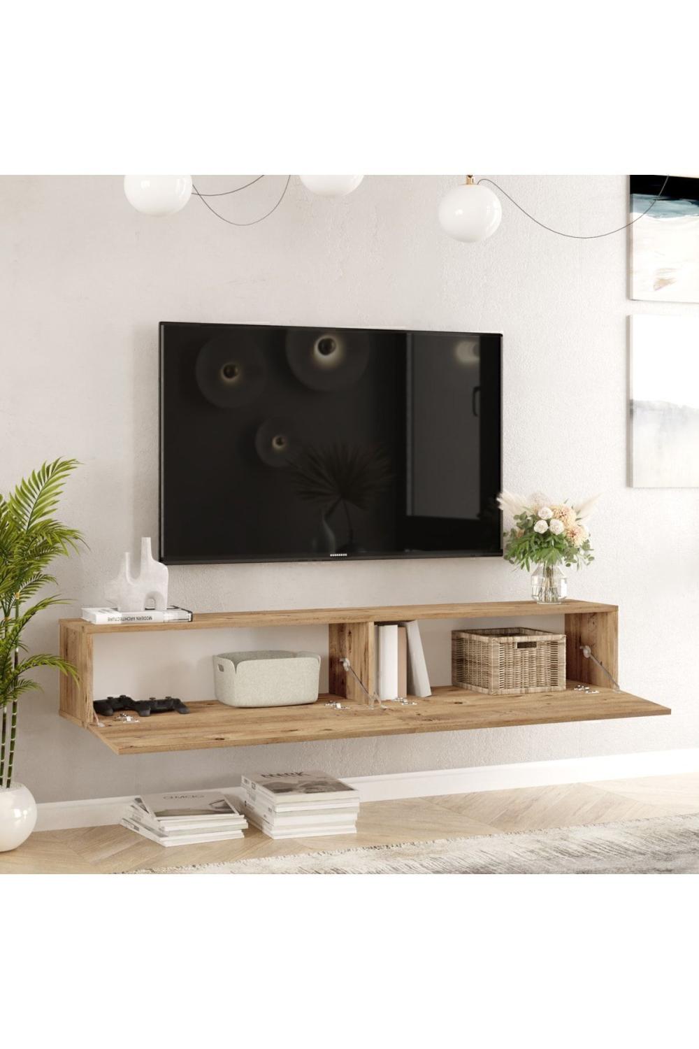 Aven Meuble TV Tv Table basse Avec portes 180cmÇam AVE8-A