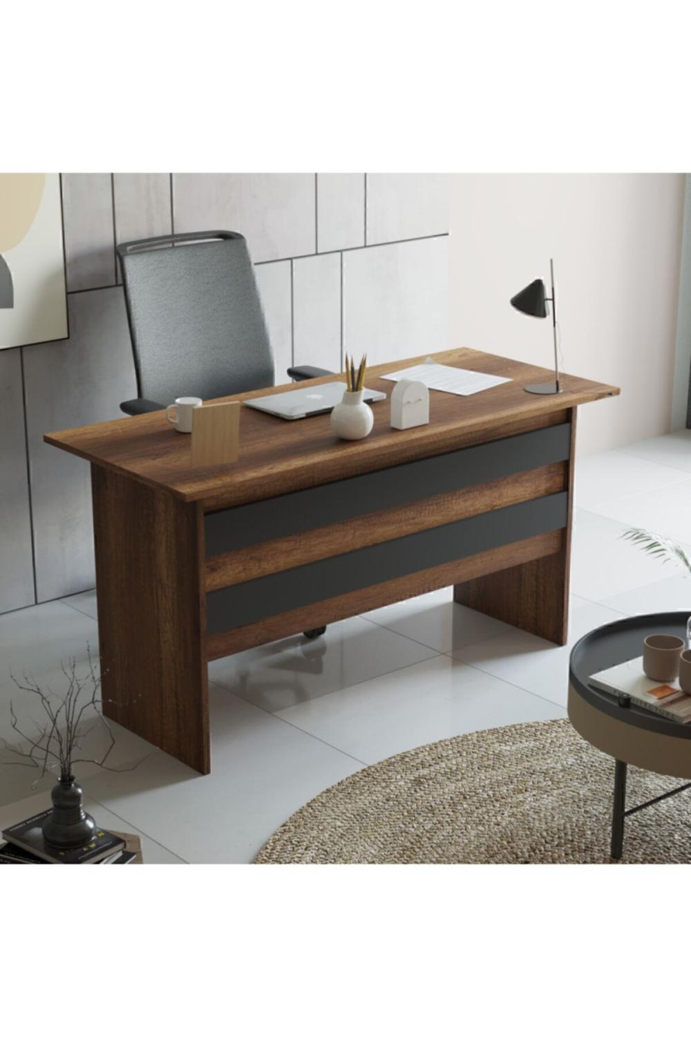 Bega A 140cm Bureau Bureau Baroque-Anthracite BEG1-BA
