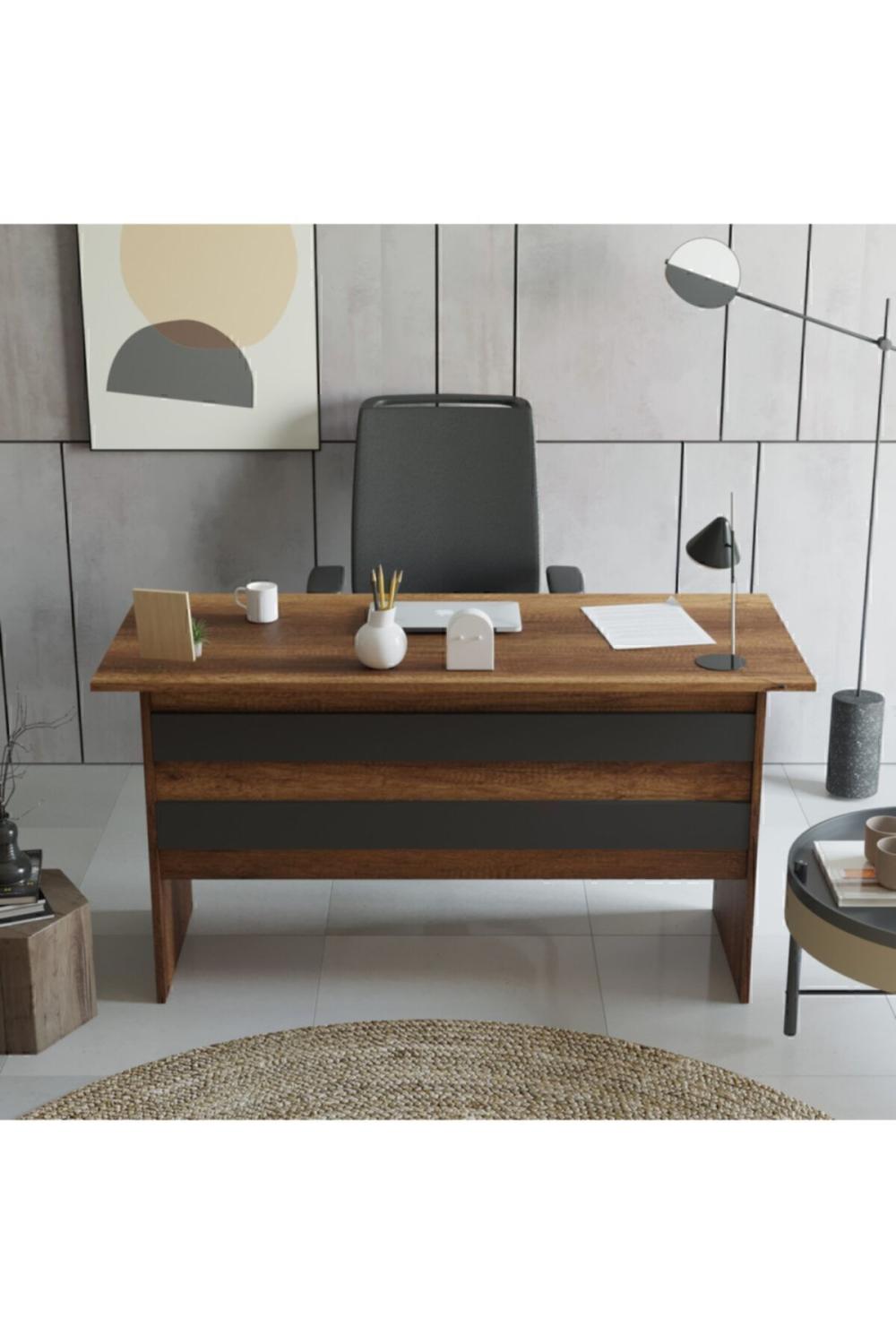 Bega A 140cm Bureau Bureau Baroque-Anthracite BEG1-BA
