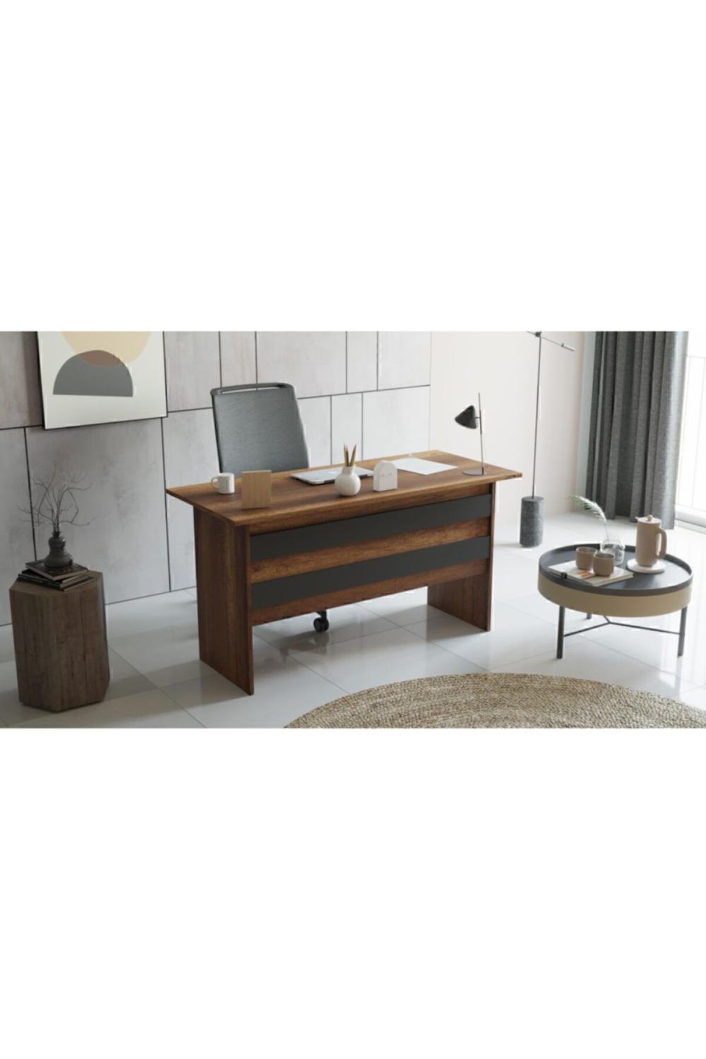 Bega A 140cm Bureau Bureau Baroque-Anthracite BEG1-BA