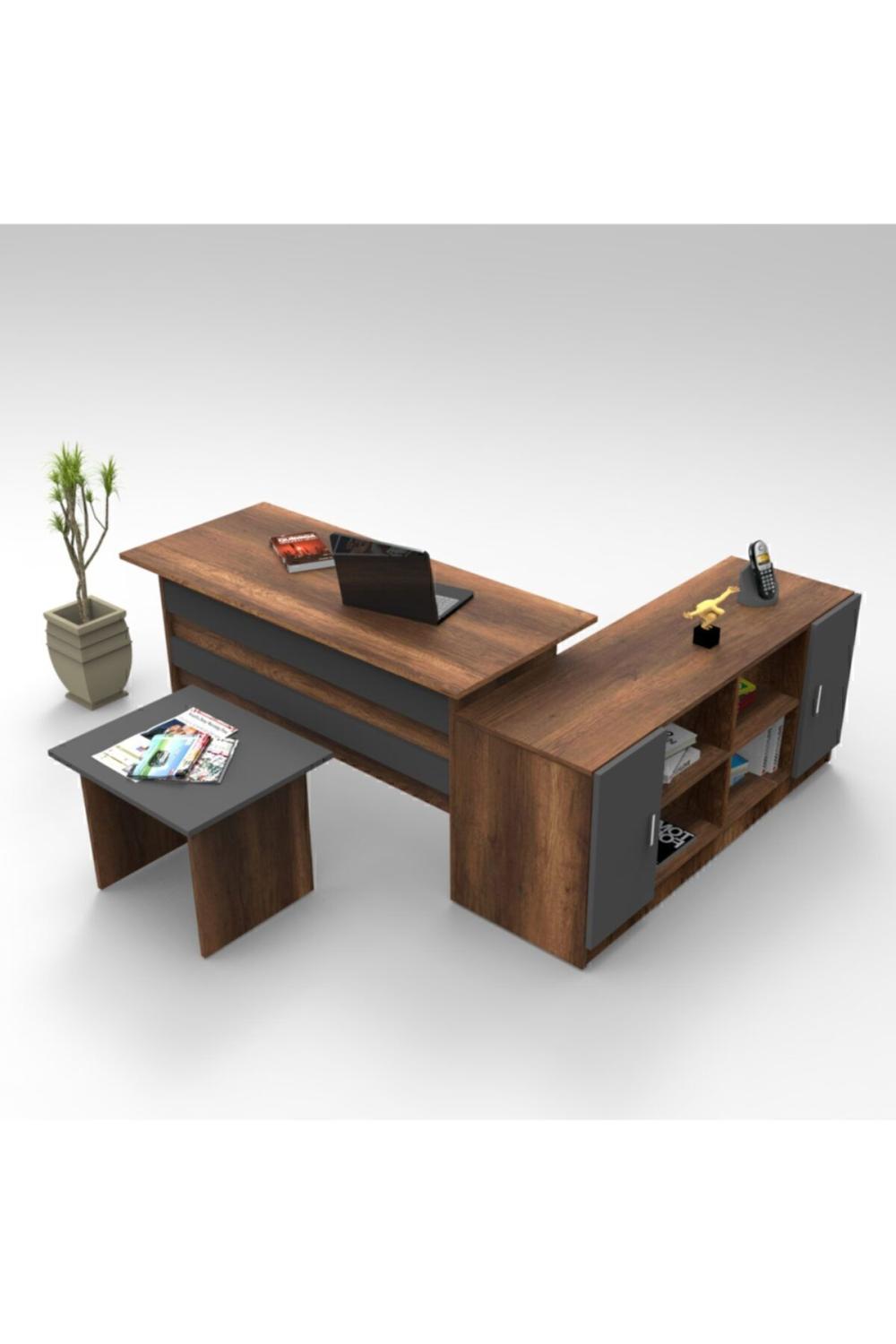 Bega ABF Bureau Bureau Table Ensemble Baroque-Anthracite BEG10-BA
