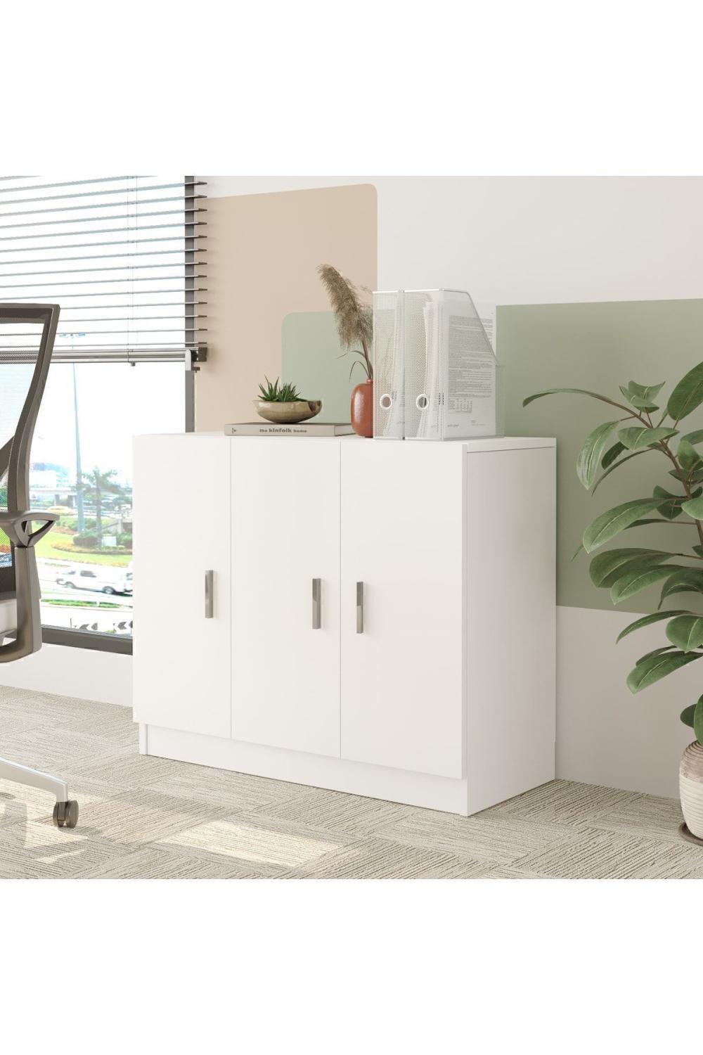 Bega E Bureau Avec portes Armoire 3 Couleur Blanc BEG5-W