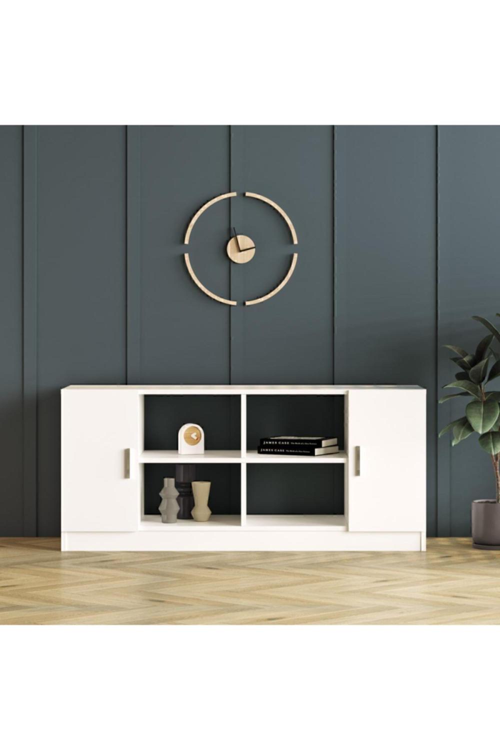 Bega F Bureau Avec portes Bibliothèque Armoire 3 Couleur Blanc BEG6-W