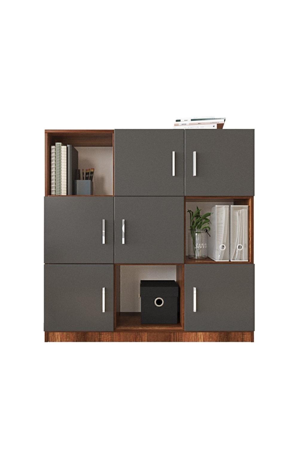 Bega G Bureau Klasör Armoire Bibliothèque Baroque-Anthracite BEG7-BA