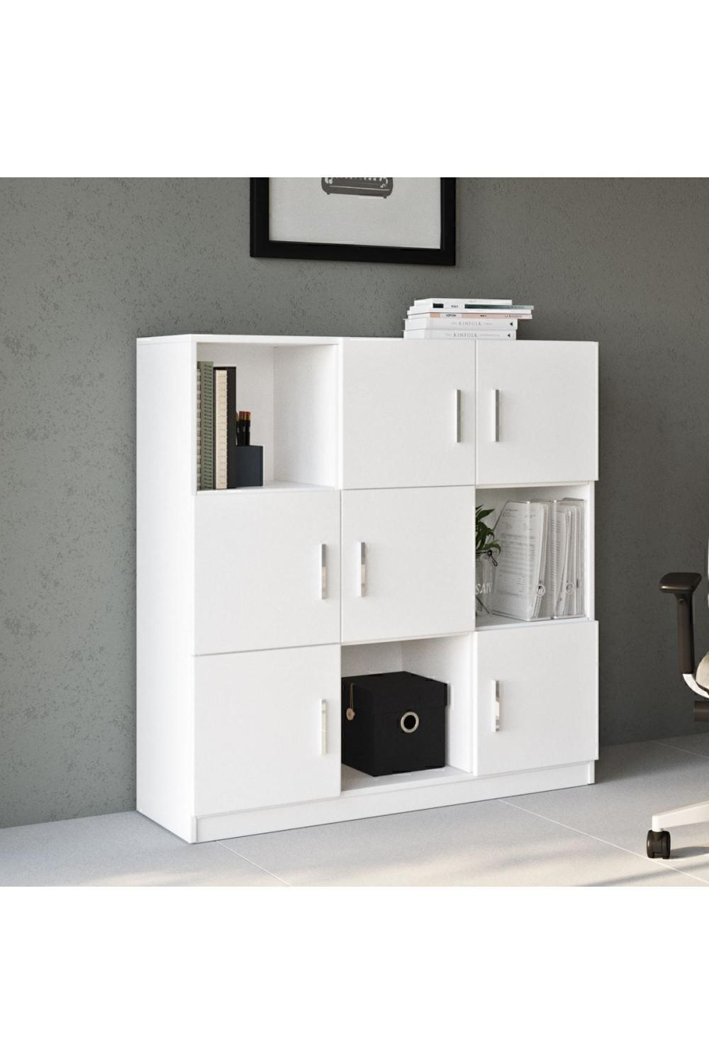 Bega G Bureau Klasör Armoire Bibliothèque 3 Couleur Blanc BEG7-W
