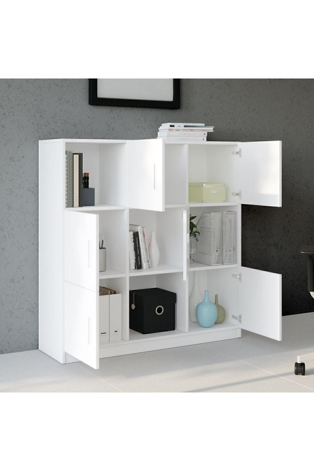 Bega G Bureau Klasör Armoire Bibliothèque 3 Couleur Blanc BEG7-W
