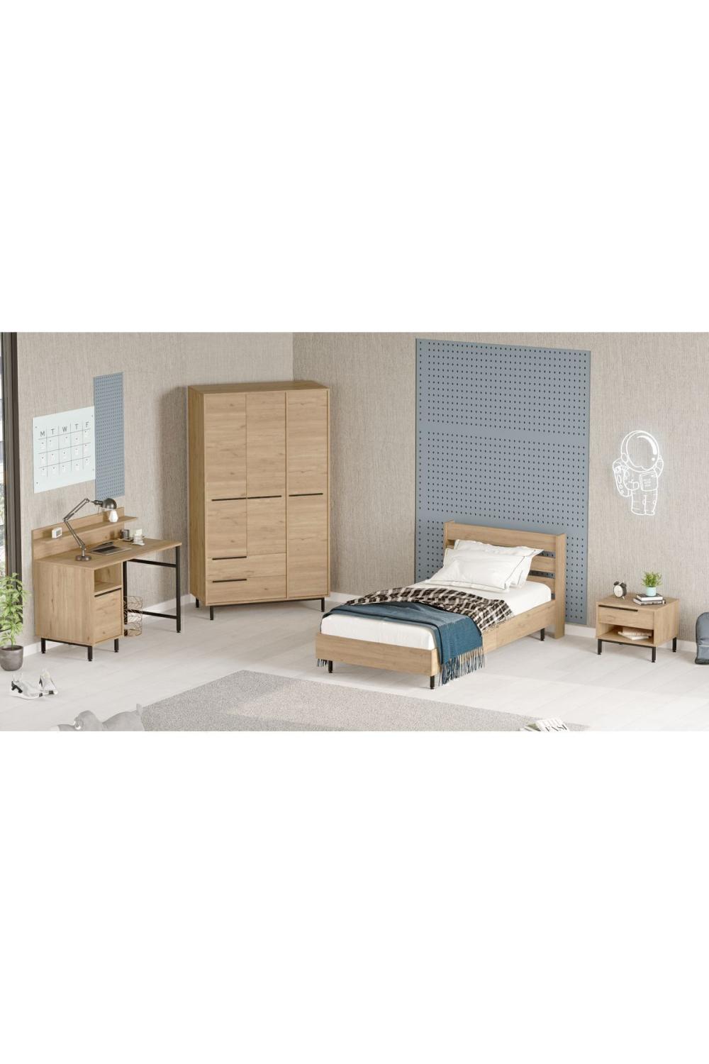 Bohème Chambre ado Ensemble 4'lü Ensemble Panier BOH24-S