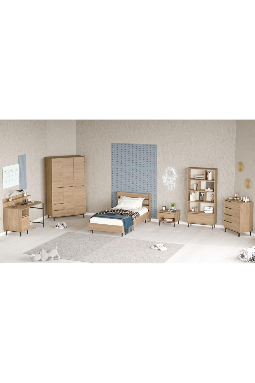 Bohème Chambre ado Ensemble 5'li Ensemble Panier BOH26-S