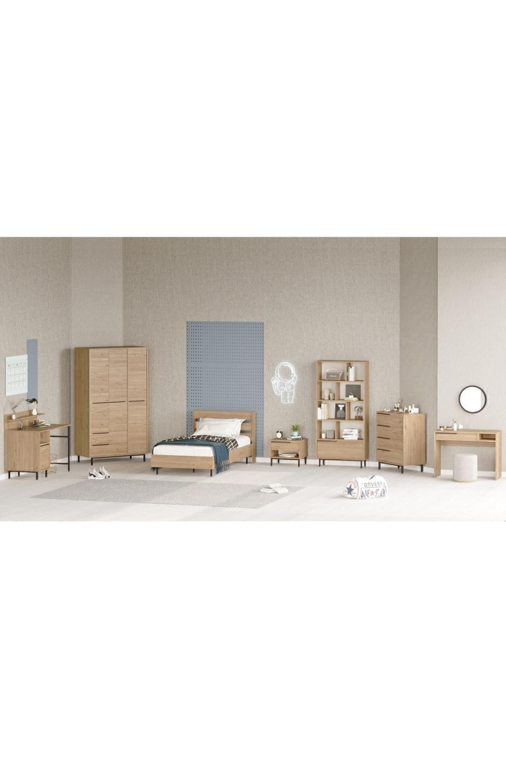 Bohème Chambre ado Ensemble 7'li Ensemble Panier BOH27-S