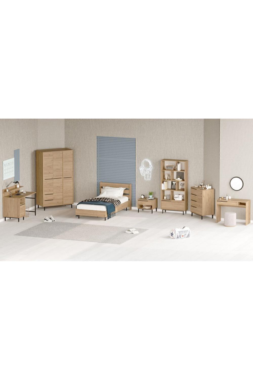 Bohème Chambre ado Ensemble 7'li Ensemble Panier BOH27-S