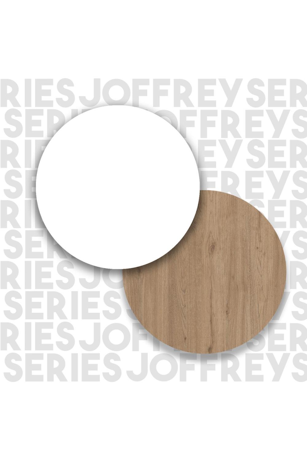 Dore Meuble TV Tv Table basse À étagères Blanc-Panier DOR1-WS