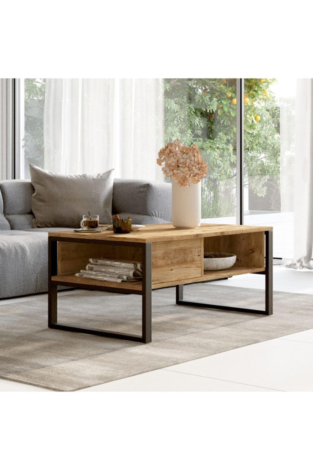 EL34 Elanor Métal Table basse À étagères ELA34-A