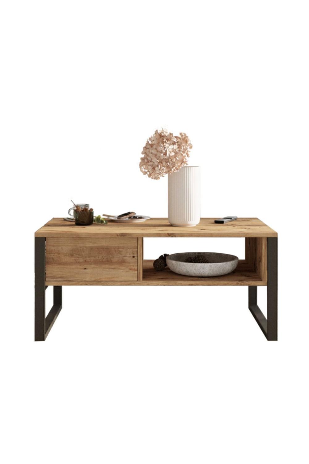 EL34 Elanor Métal Table basse À étagères ELA34-A