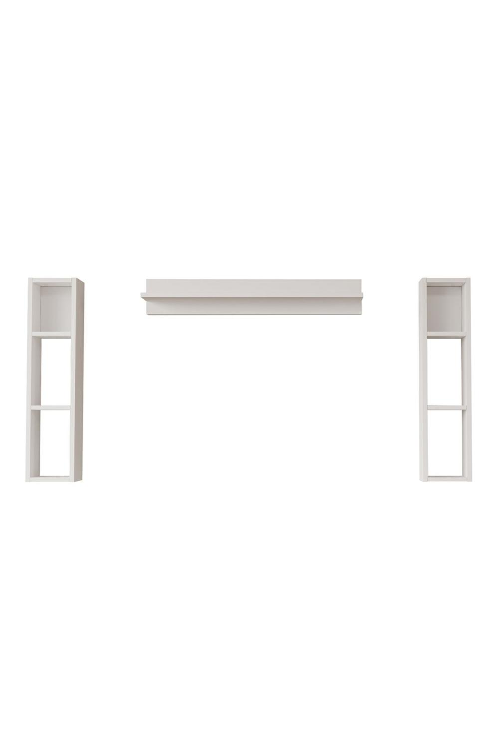 Jabari Étagère murale Seti Blanc JAB2-W