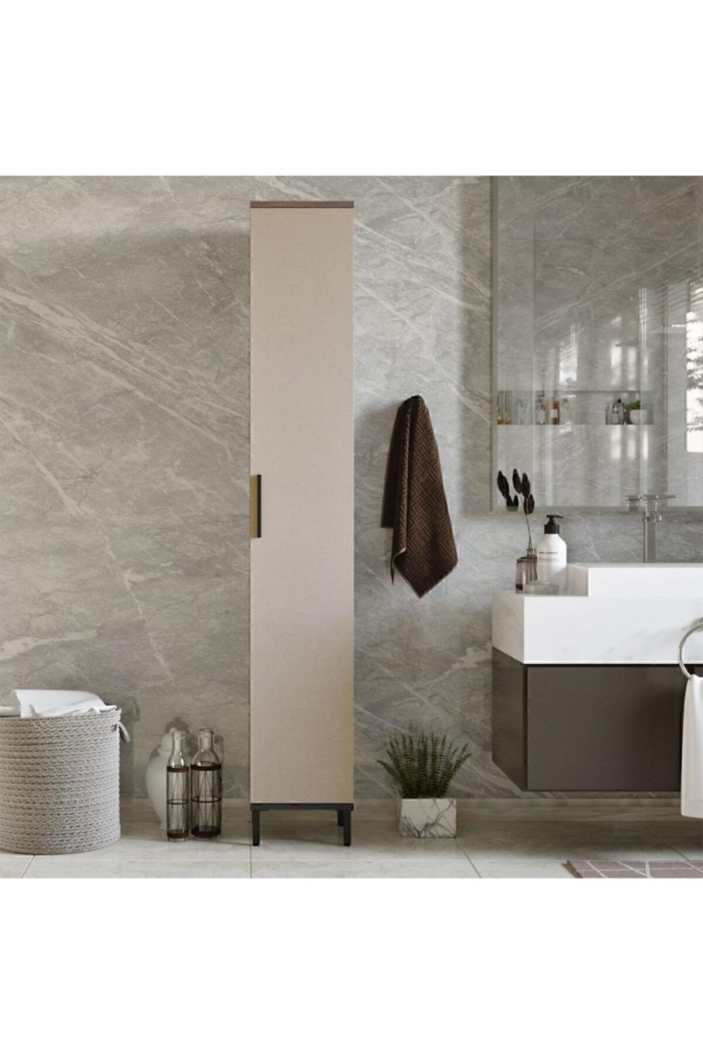 Jada Multifonction Armoire Banyo,mutfak,ofis,kiler Métal Sur pieds JAD3-CV