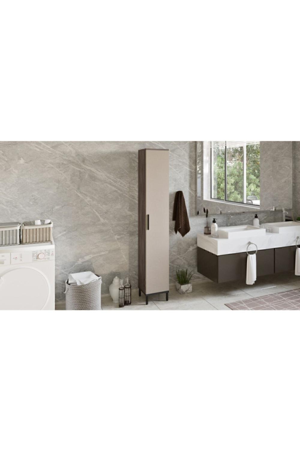 Jada Multifonction Armoire Banyo,mutfak,ofis,kiler Métal Sur pieds JAD3-CV