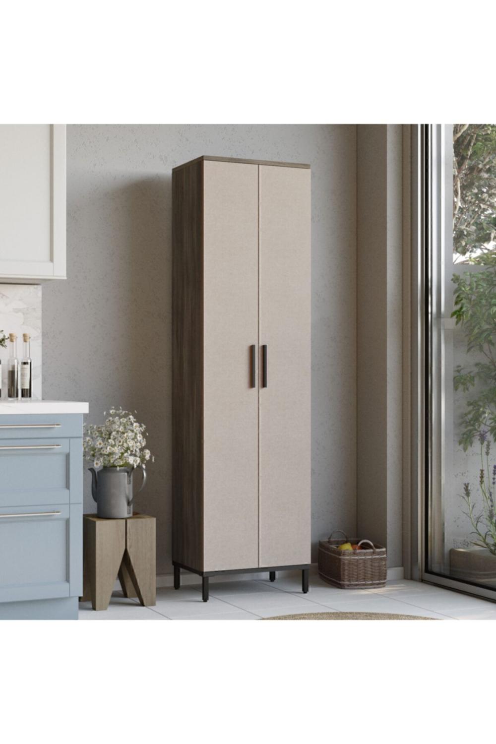 Jada Multifonction Armoire Banyo,mutfak,ofis,kiler Métal Sur pieds JAD4-CV