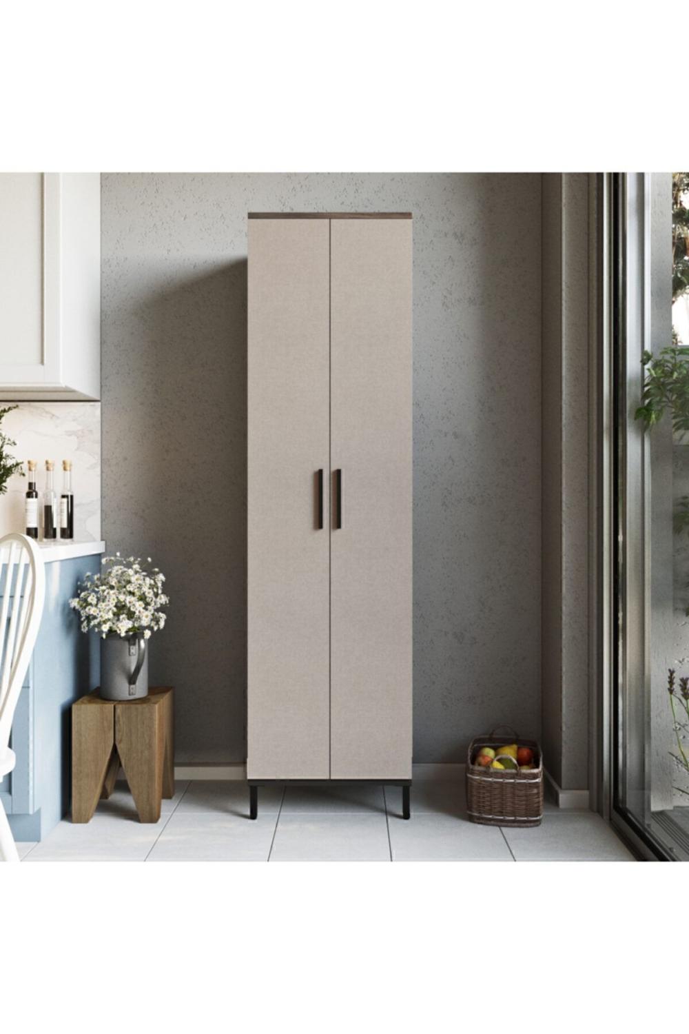 Jada Multifonction Armoire Banyo,mutfak,ofis,kiler Métal Sur pieds JAD4-CV