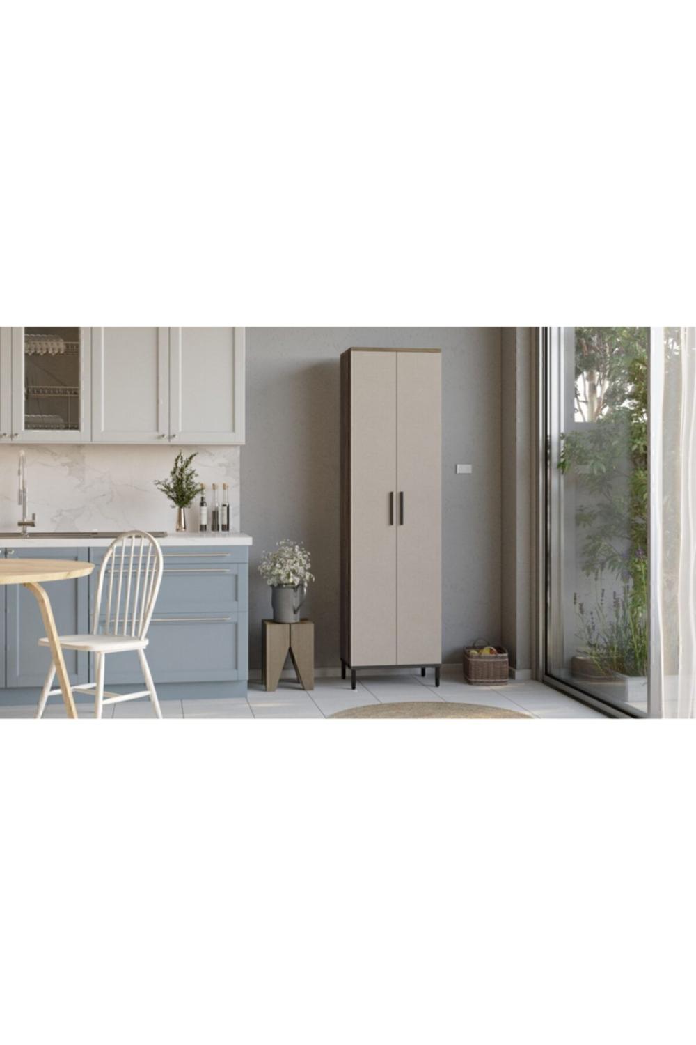 Jada Multifonction Armoire Banyo,mutfak,ofis,kiler Métal Sur pieds JAD4-CV