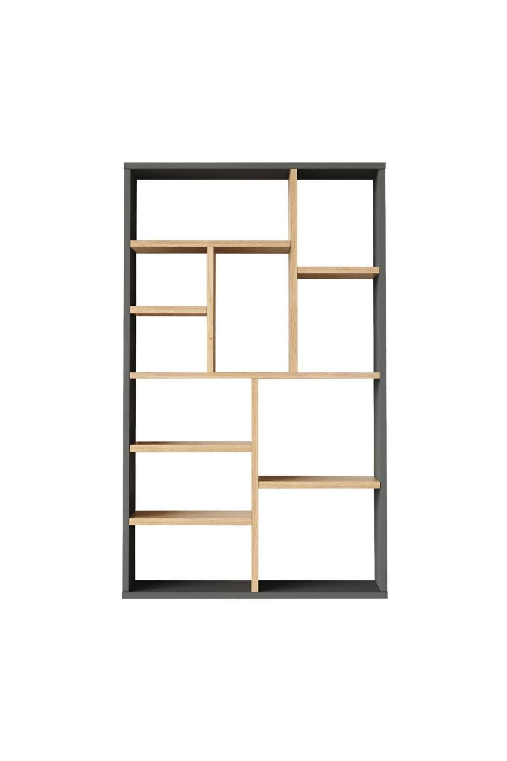 Korrion Bibliothèque 124cm Panier-Anthracite KOR1-SA