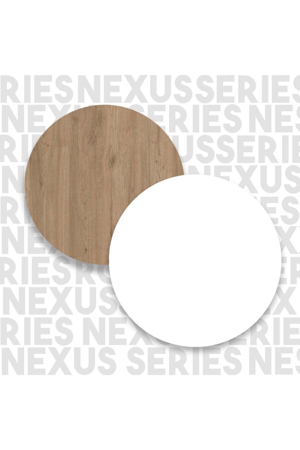 Armoire Krish 2 Portes et 2 Tiroirs – Panier & Blanc KRI2-SW