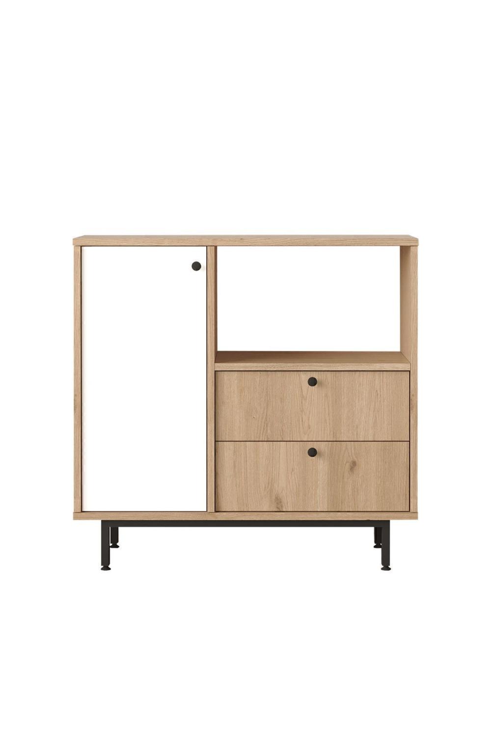 Latte Série Marron Angle Multifonction Armoire Cuisine Armoire Panier-Blanc LAT1-SW