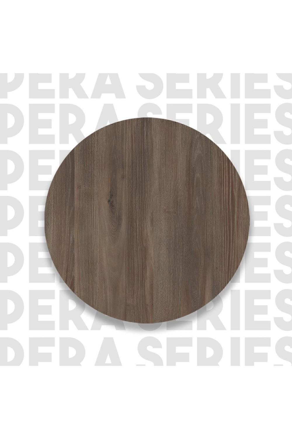 Monya 3'Lü Étagère murale Cuisine Salle de bain Étagère Marron MON1-CU