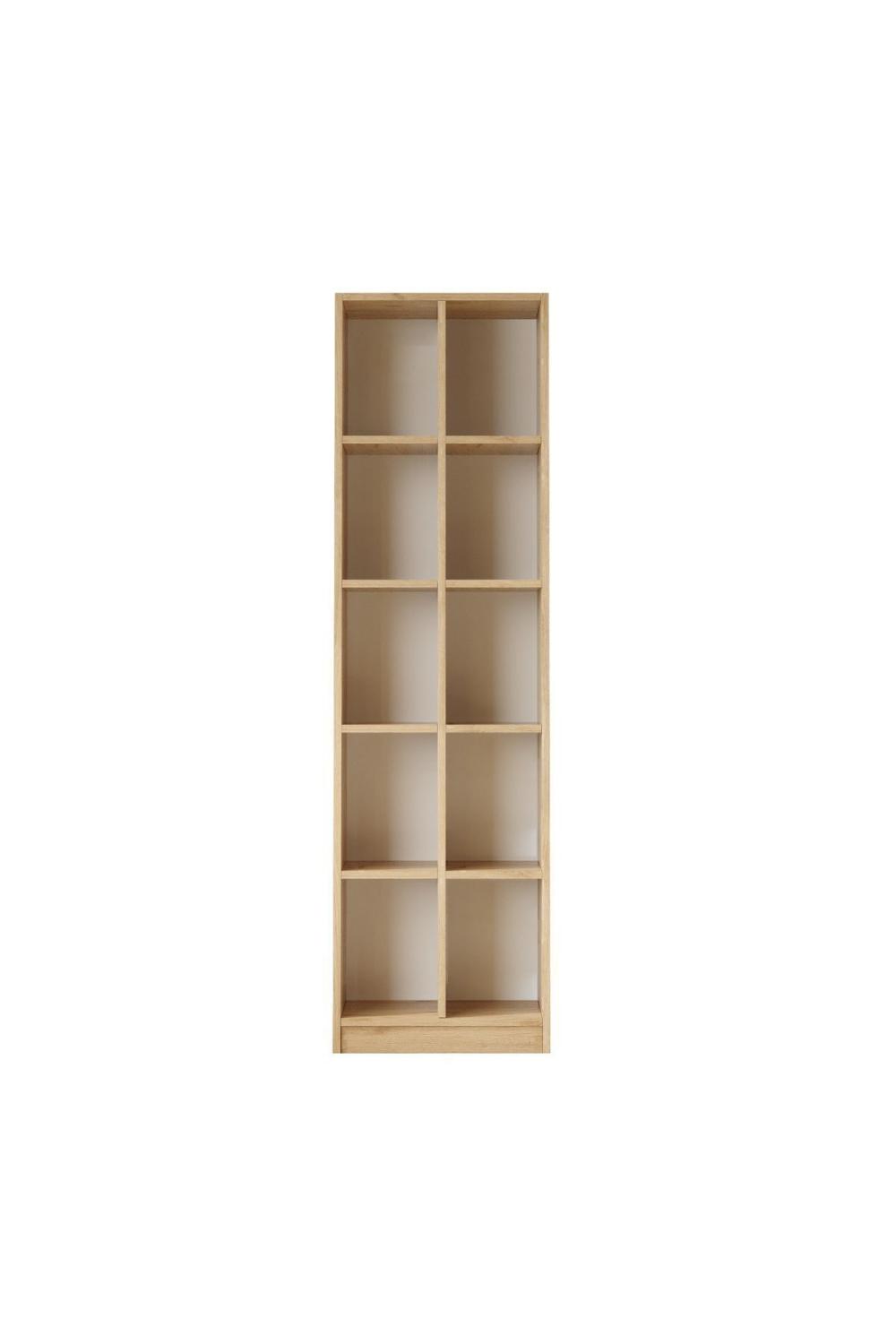 Oscer Geniş Bibliothèque 10 À étagères 180cm Panier OSC1-S