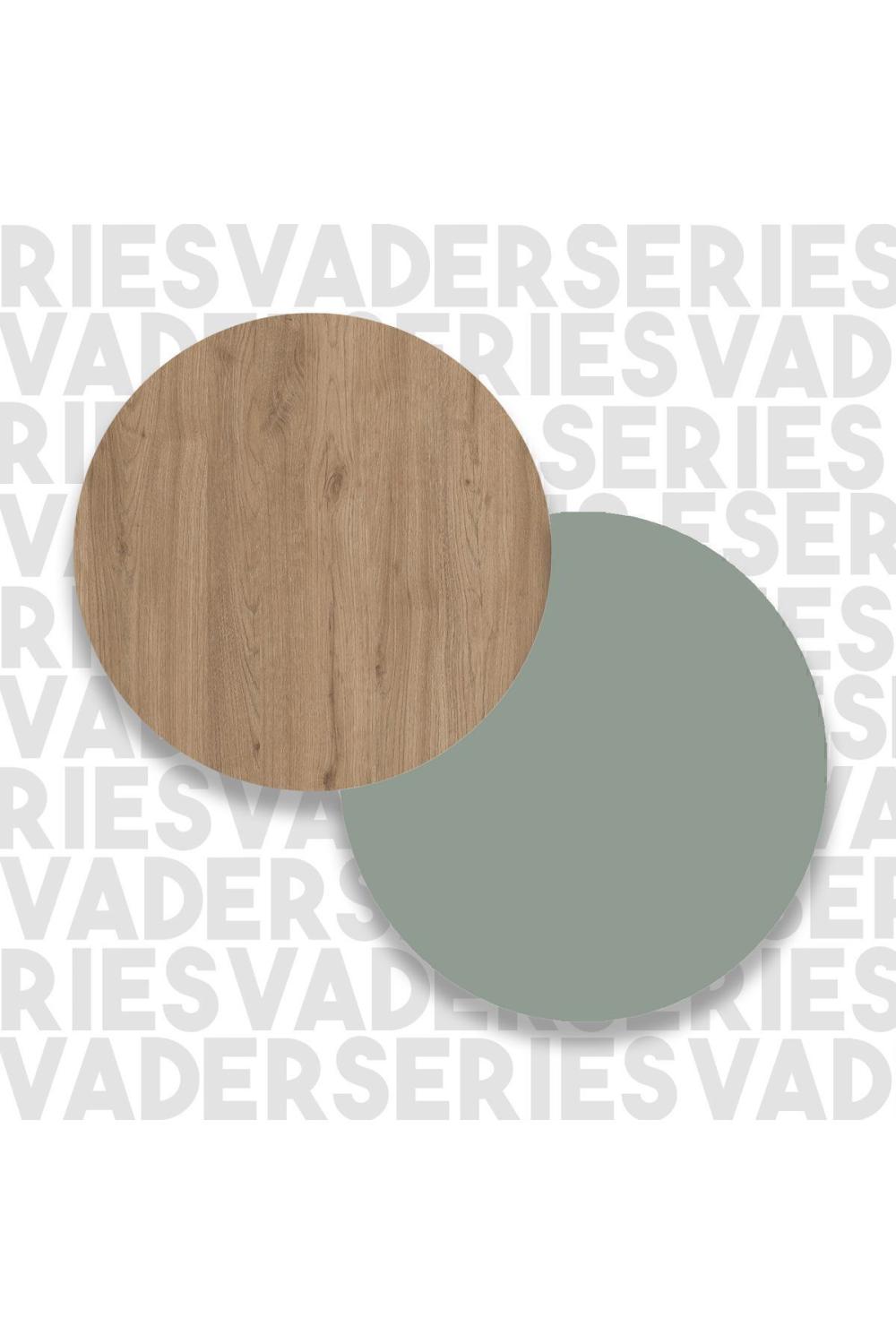 Pantego 124cm Bureau Bilgisayar Table À étagères Panier-Ihlamur Yeşili PAN1-SY