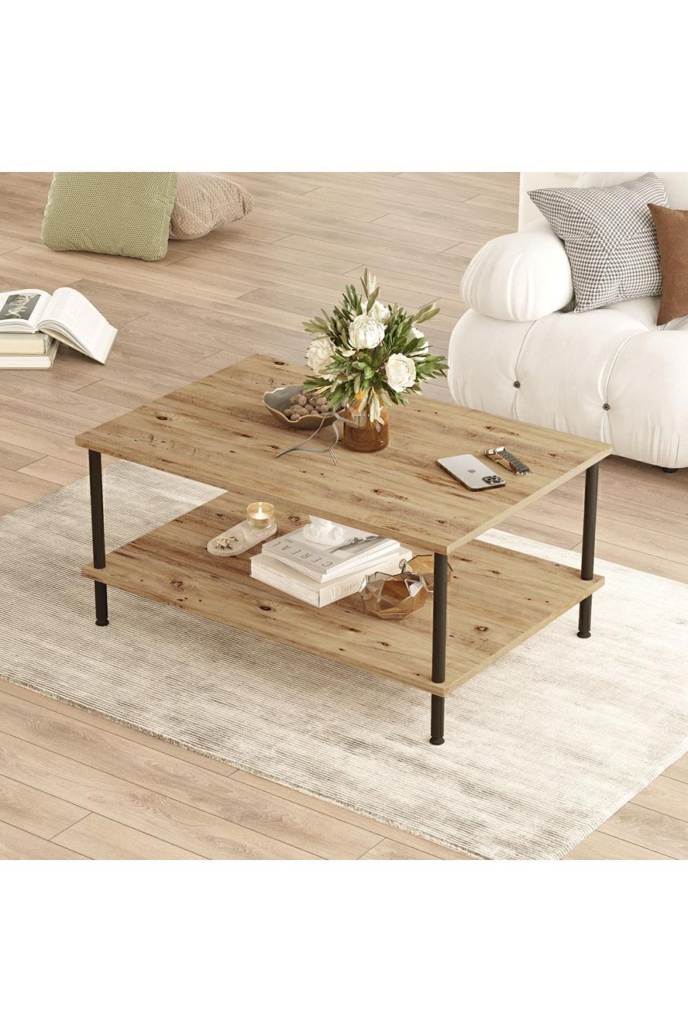 Versa Métal Table basse Atlantik Pin VER4-A