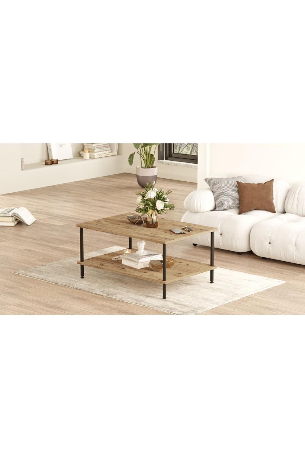 Versa Métal Table basse Atlantik Pin VER4-A