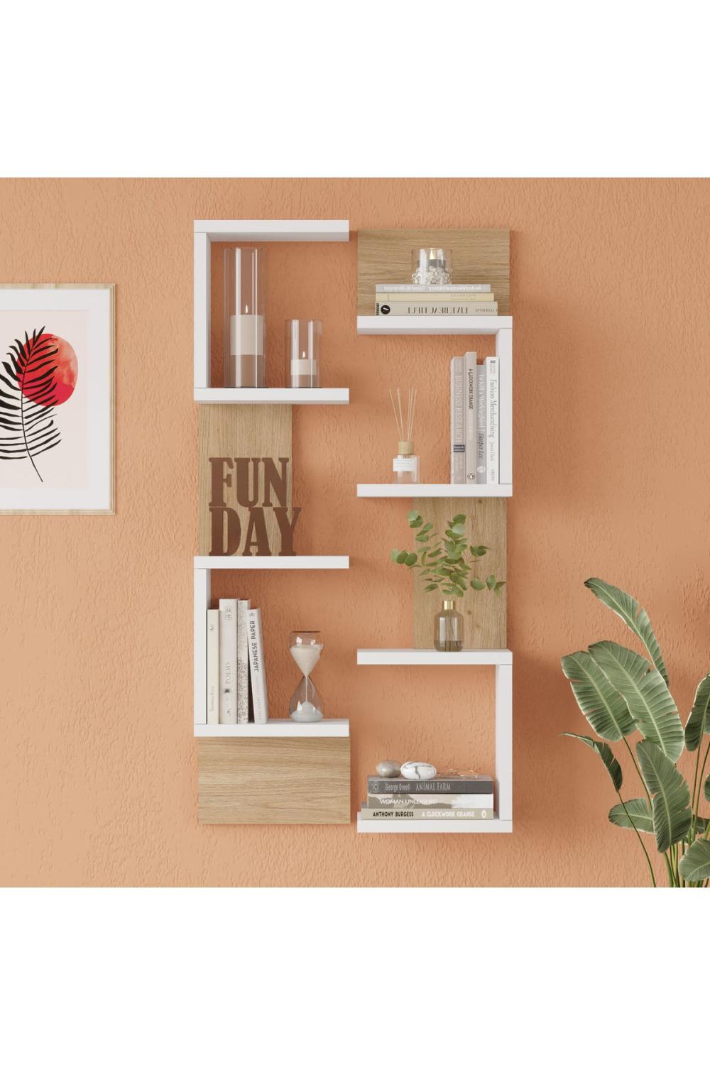 Wall 22 Étagère murale Panier-Blanc WAL22-SW