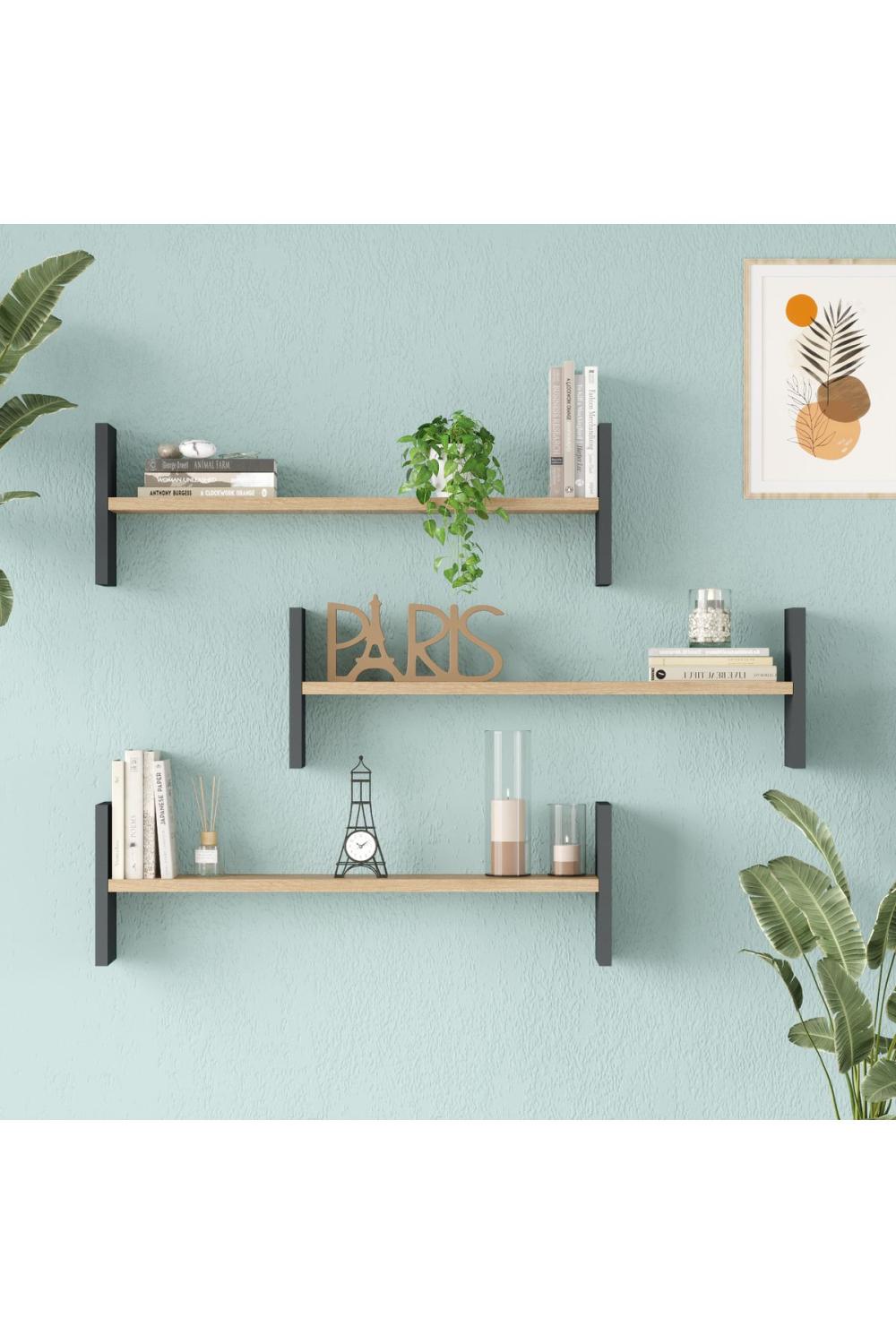 Wall 23 Étagère murale Panier-Anthracite WAL23-SA