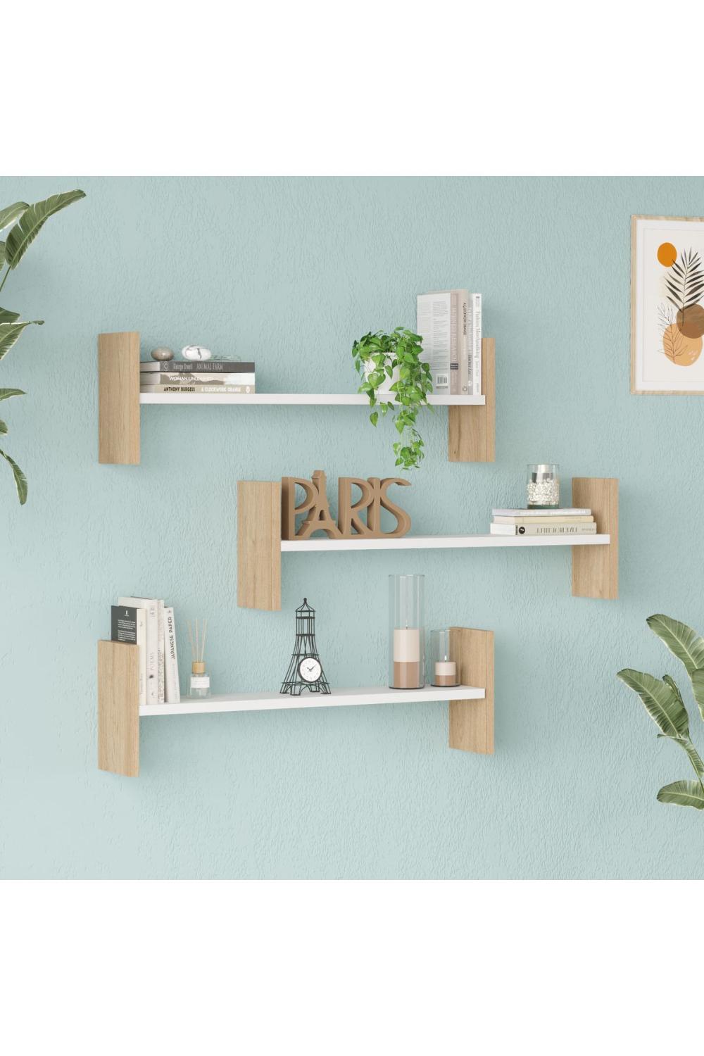 Wall 23 Étagère murale Panier-Blanc WAL23-SW