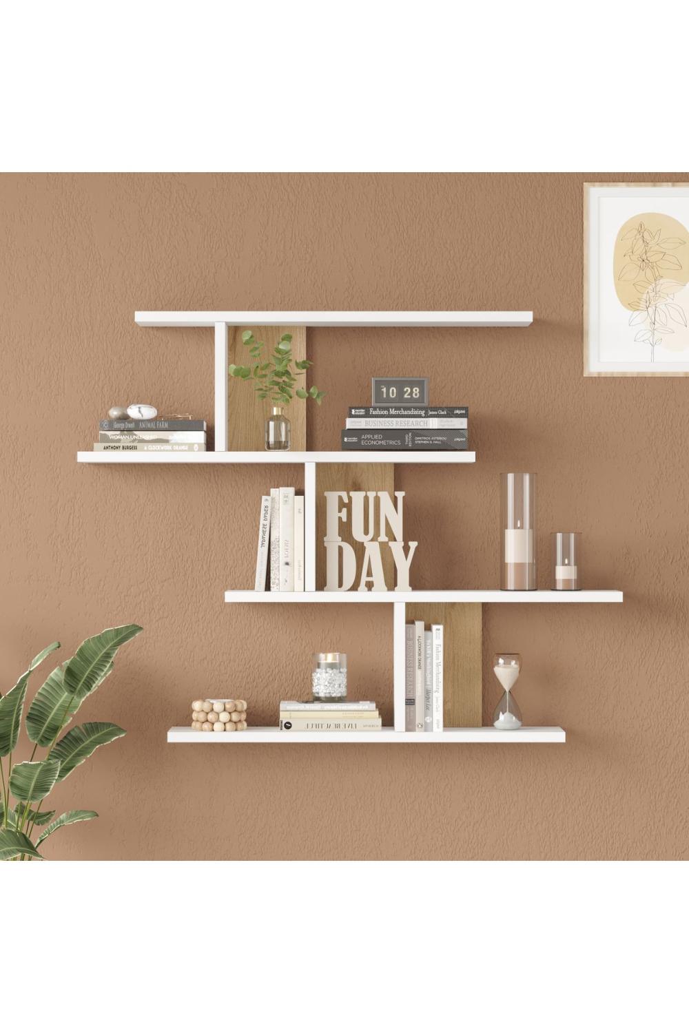 Wall 24 Étagère murale Panier-Blanc WAL24-SW