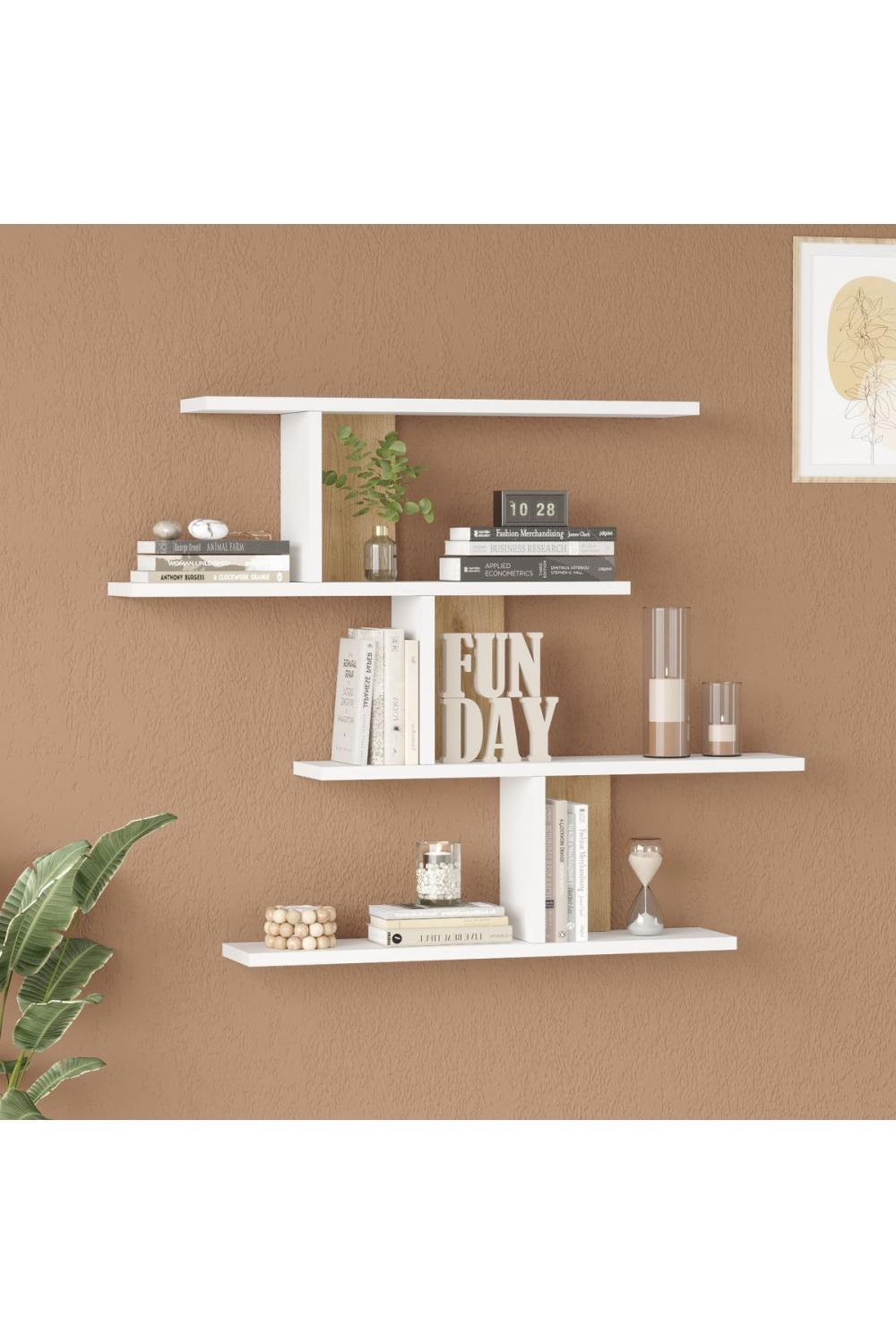 Wall 24 Étagère murale Panier-Blanc WAL24-SW