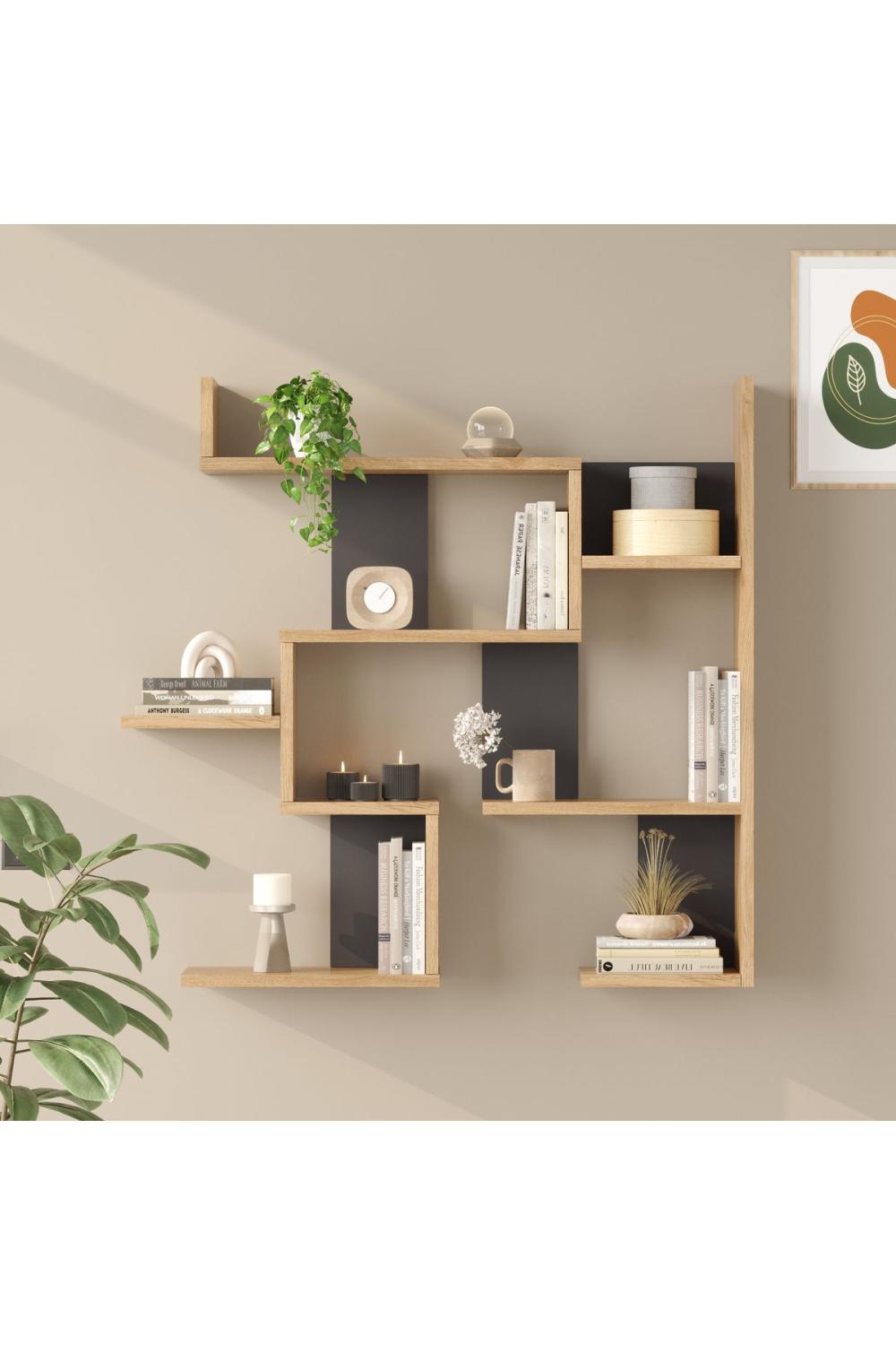 Wall 26 Étagère murale Panier-Anthracite WAL26-SA