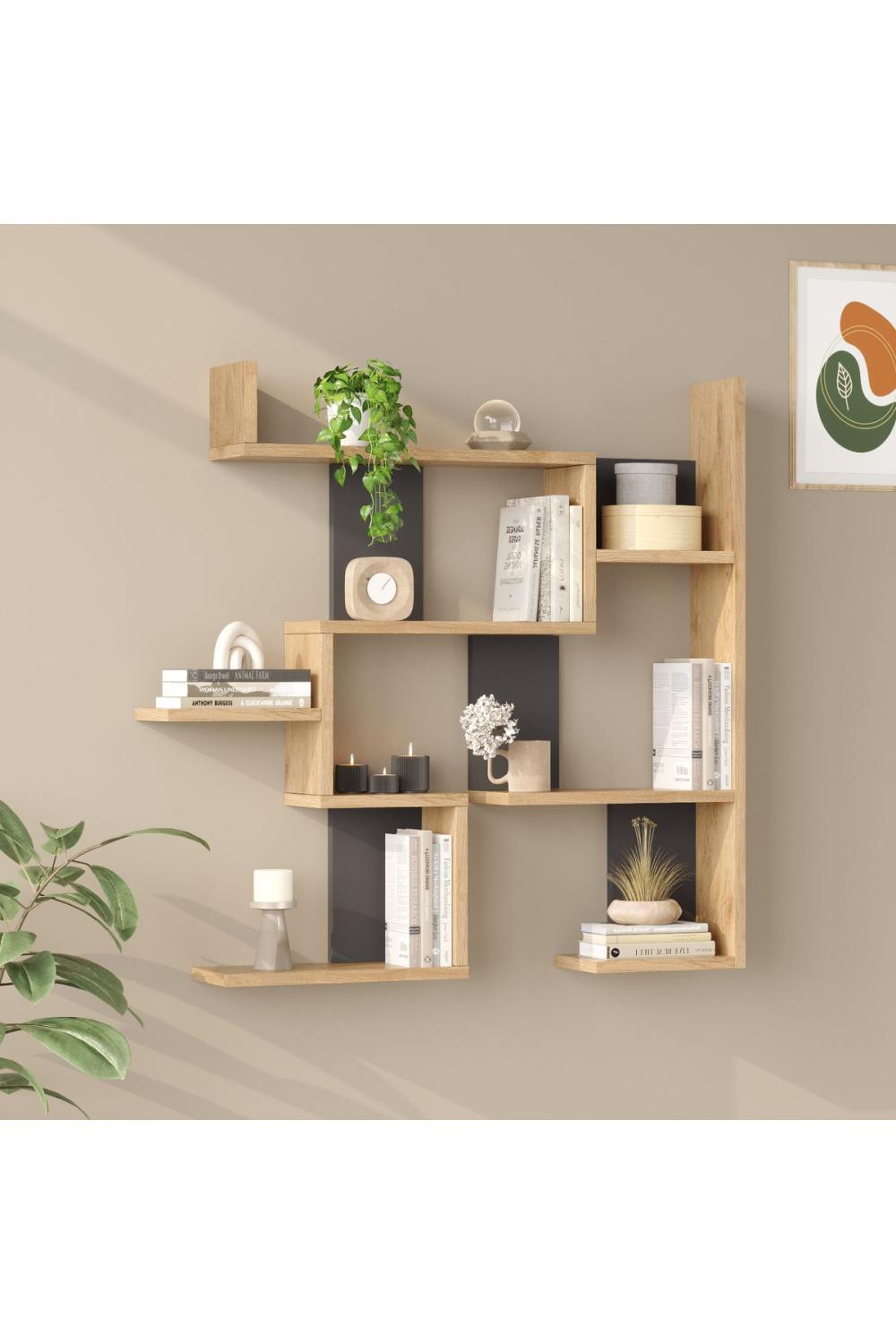Wall 26 Étagère murale Panier-Anthracite WAL26-SA