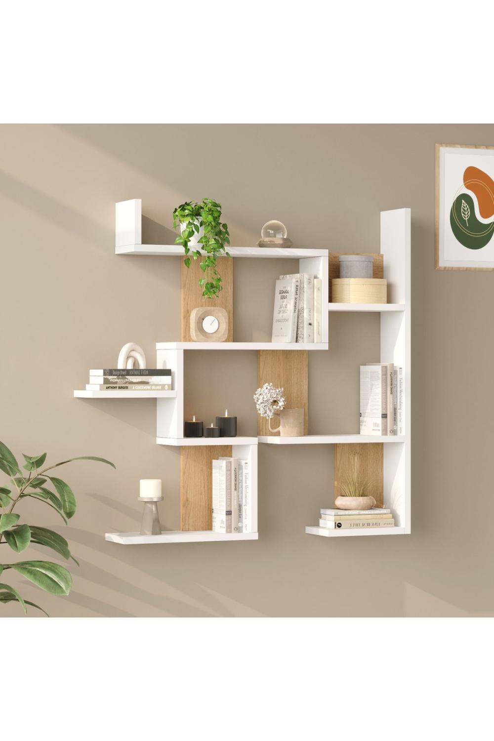 Wall 26 Étagère murale Panier-Blanc WAL26-SW